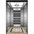 Passenger Elevator Lift Home Elevator Lift Gold Mirror Etching Hl-X-044